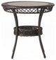 GDF Studio 3-Piece Malibu Brown Wicker Bistro Set