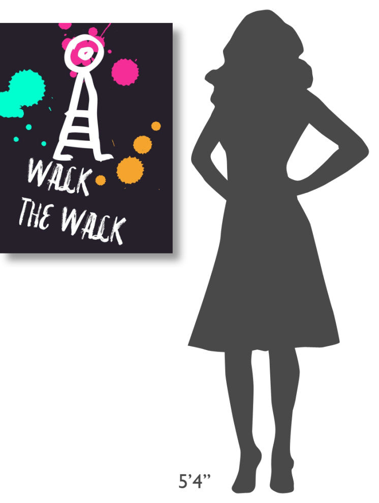 "Walk The Walk Poster 2" Fine Art Print