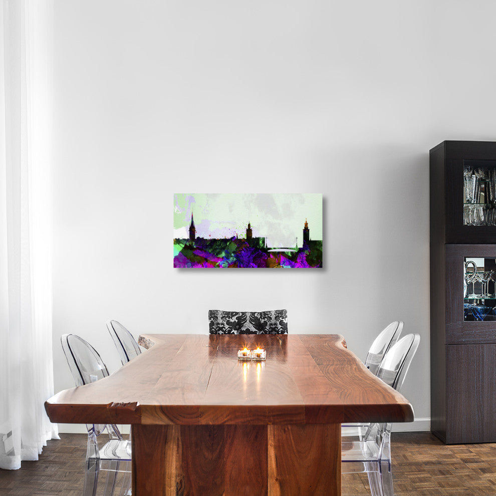 "Stockholm City Skyline" Fine Art Print