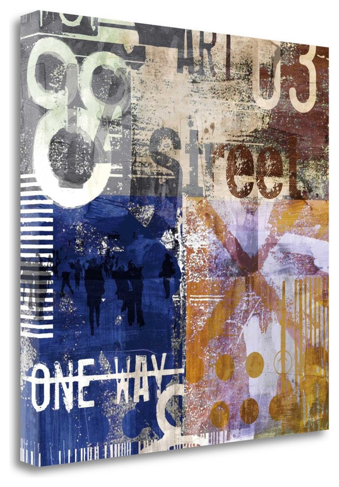 "Move On IX" By Sven Pfrommer,Ready to Hang Giclee Print on Gallery Wrap Canvas
