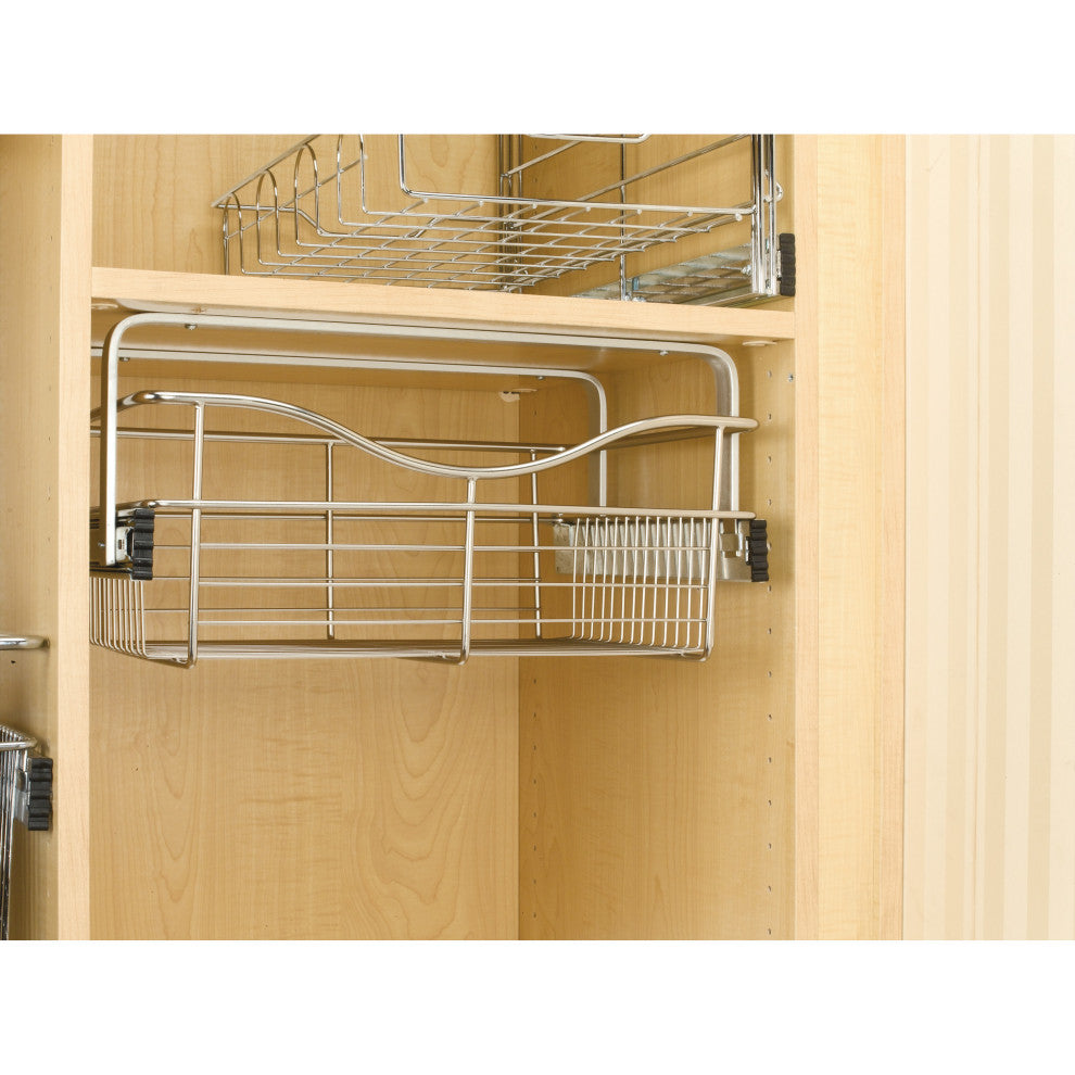 Steel Mounting Bracket for Rev-A-Shelf CB Series Closet Baskets, 24"