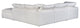 Clay Dream Modular Sectional Livesmart Fabric White
