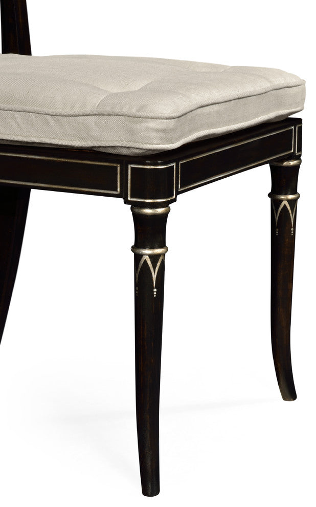 Linden Charcoal Wash Dining Side Chair