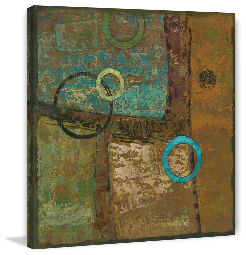 "Urban Spaces" Painting Print on Wrapped Canvas by Julie Joy