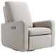 Graco Teddi Power Recliner Swivel Glider, Dune Basketweave