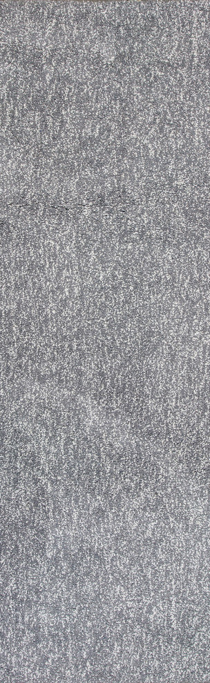 Bliss 1585 Gray Heather Shag, 2'3"x7'6" Runner