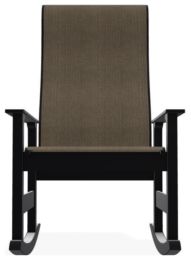 Leeward Sling Outdoor Supreme Rocker, Kora/Black