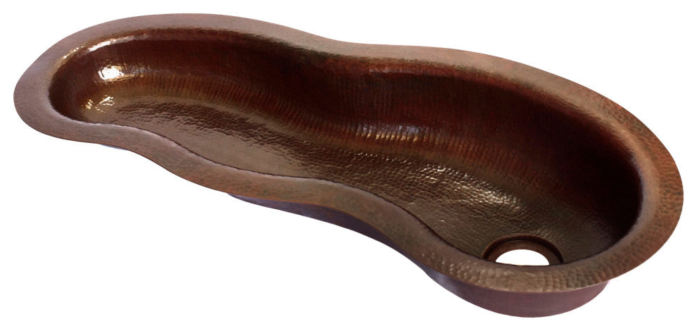 Cayenne Small River Copper Bar Sink