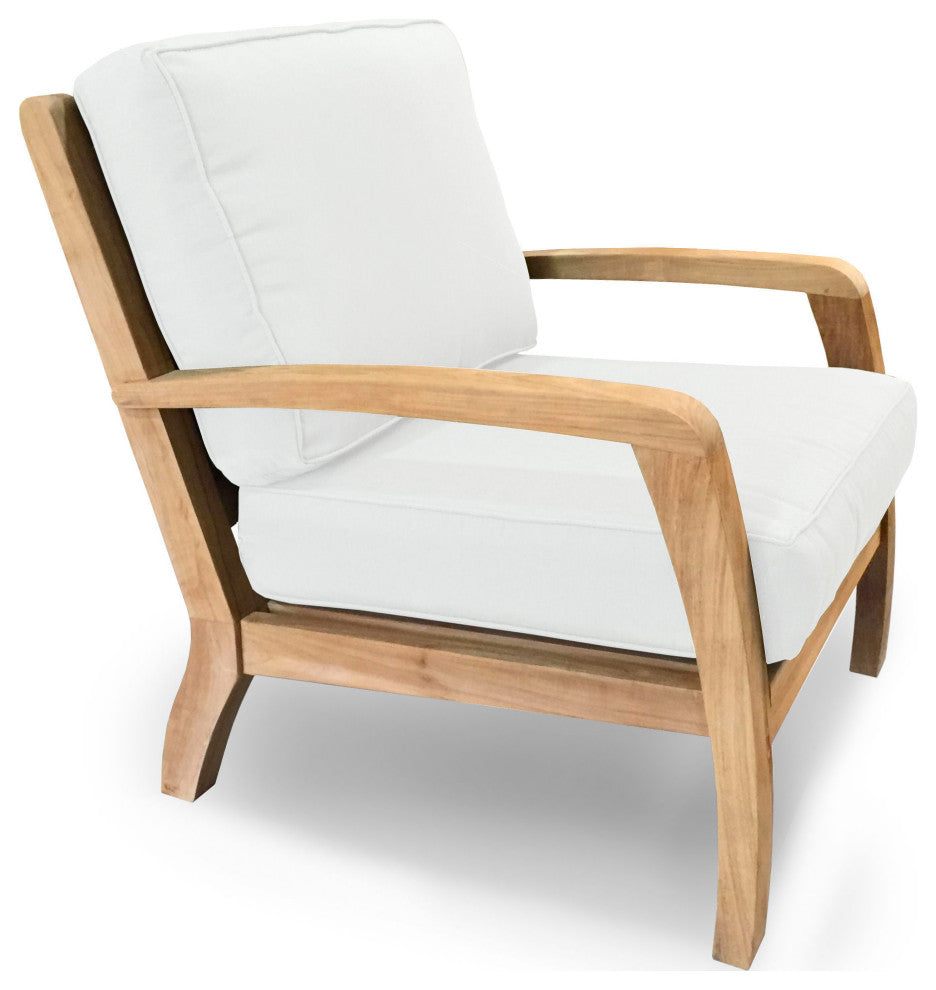 Somerset Deep Seating Club Chair, Natural