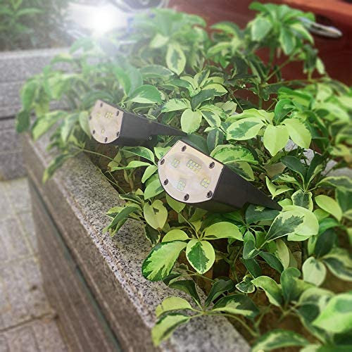 Smart LEDs Spotlights, IP67 Waterproof Powered Wall 2-in-1 Wireless 2-Pack