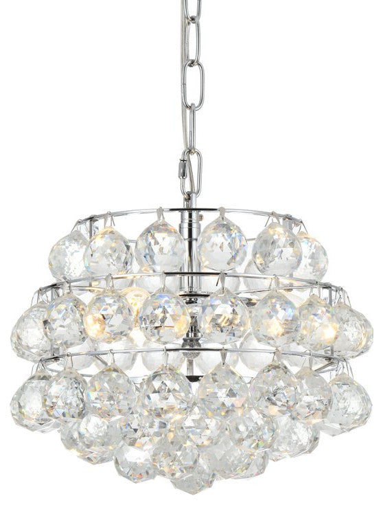 Seren 12" Pendant, Chrome