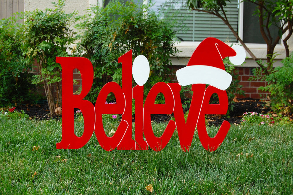 Believe Stake Sign