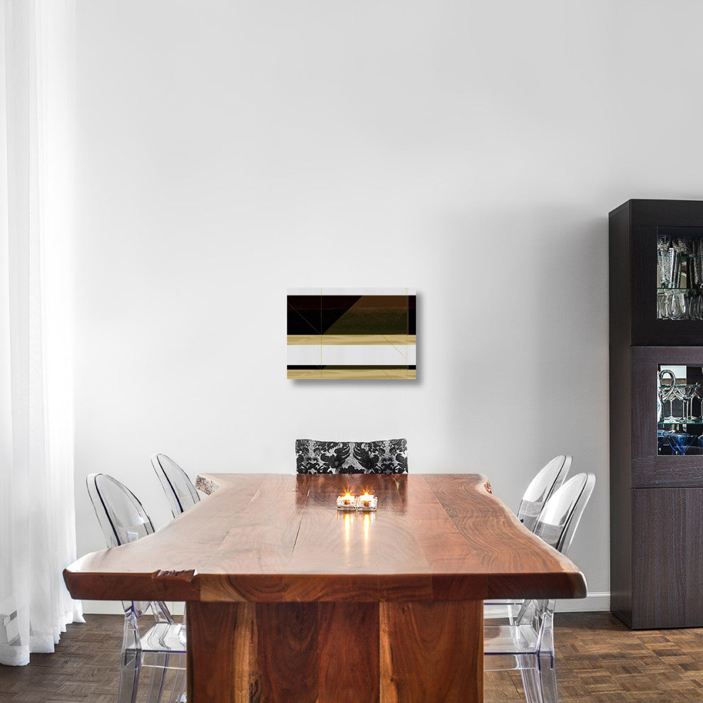 "Abstract  Brown And White" Fine Art Print