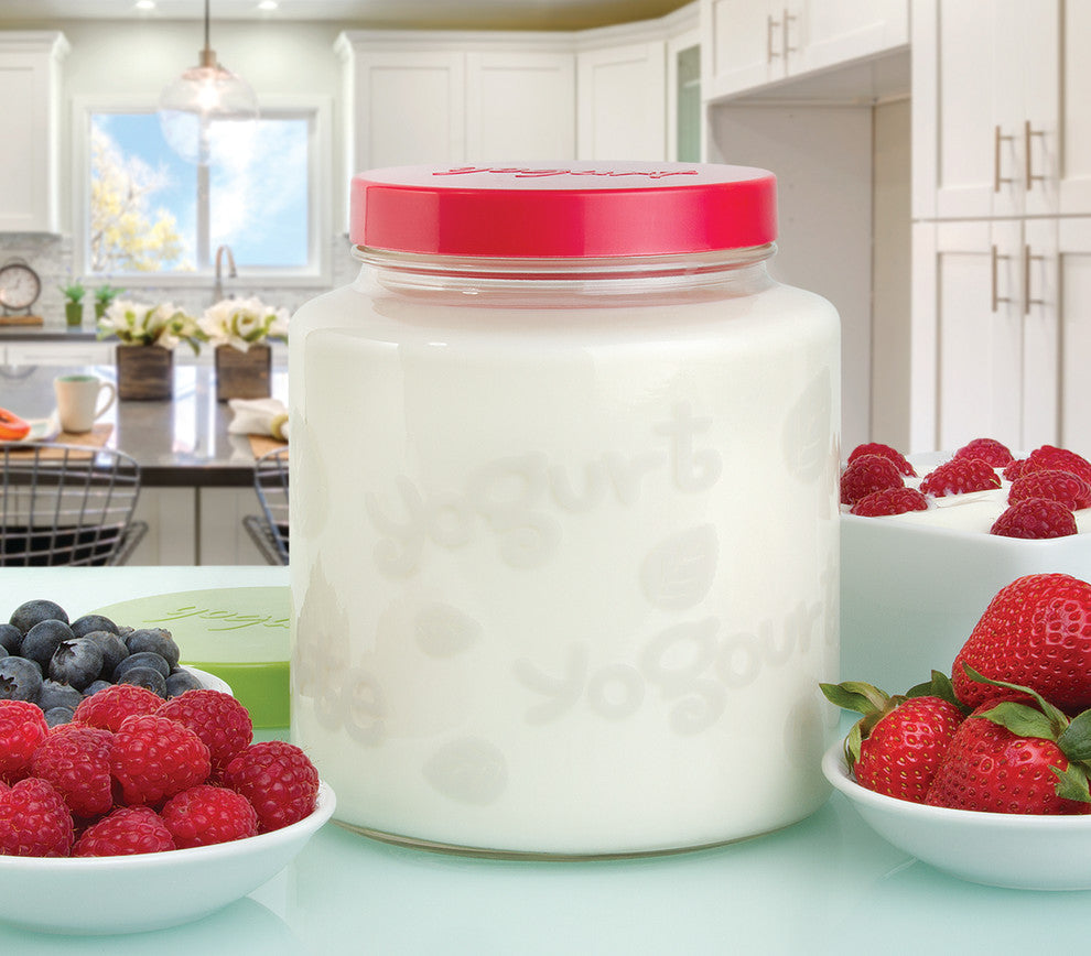 Euro Cuisine 2 Qt. Yogurt Maker Glass Jar