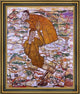 Egon Schiele Levitation - 16" x 20" Framed Premium Canvas Print