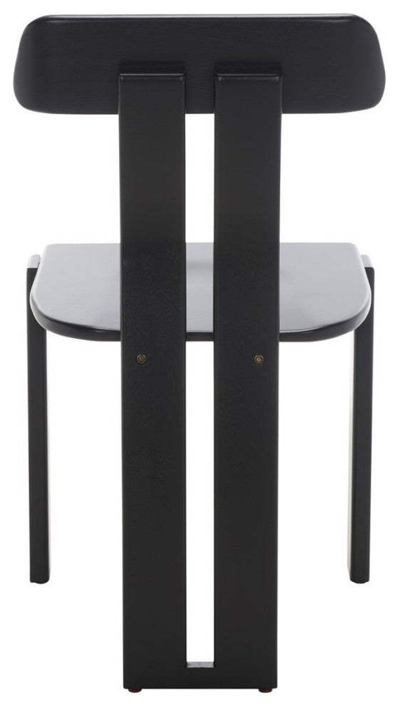 Safavieh Cayde Wood Dining Chair, Black