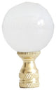 Crystal Smooth Ball Shaped Table Lamp Finial