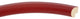 Pasadena Framed Oval Mirror, Holiday Red, 13"x17"