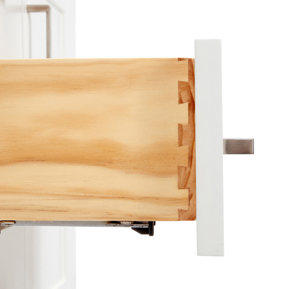 Ariel Bayhill 72" Double Oval Sink Bathroom Vanity, Carrara Quartz