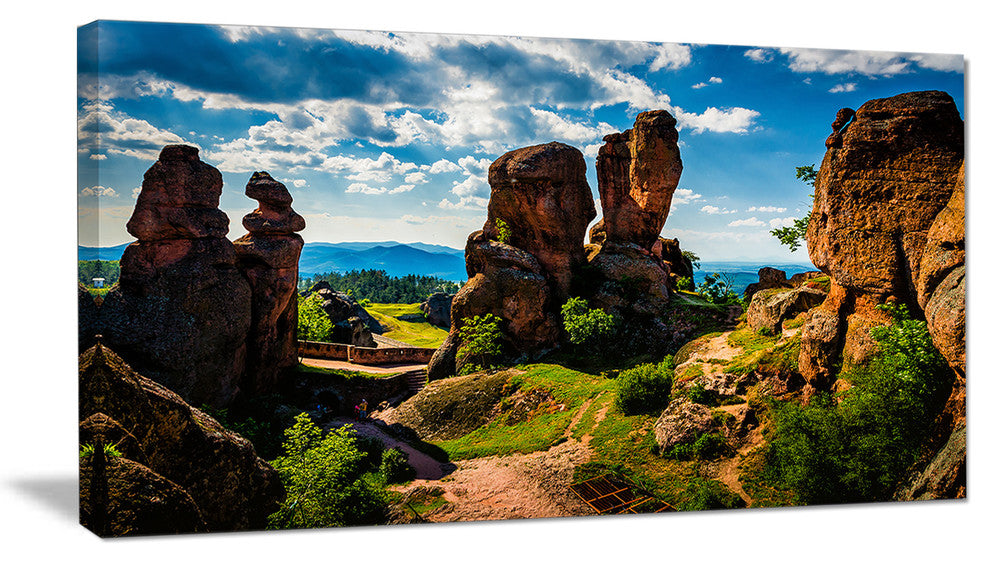 "Belogradchik City Fortress and Cliffs" Landscape Wall Artwork, 1 Panel