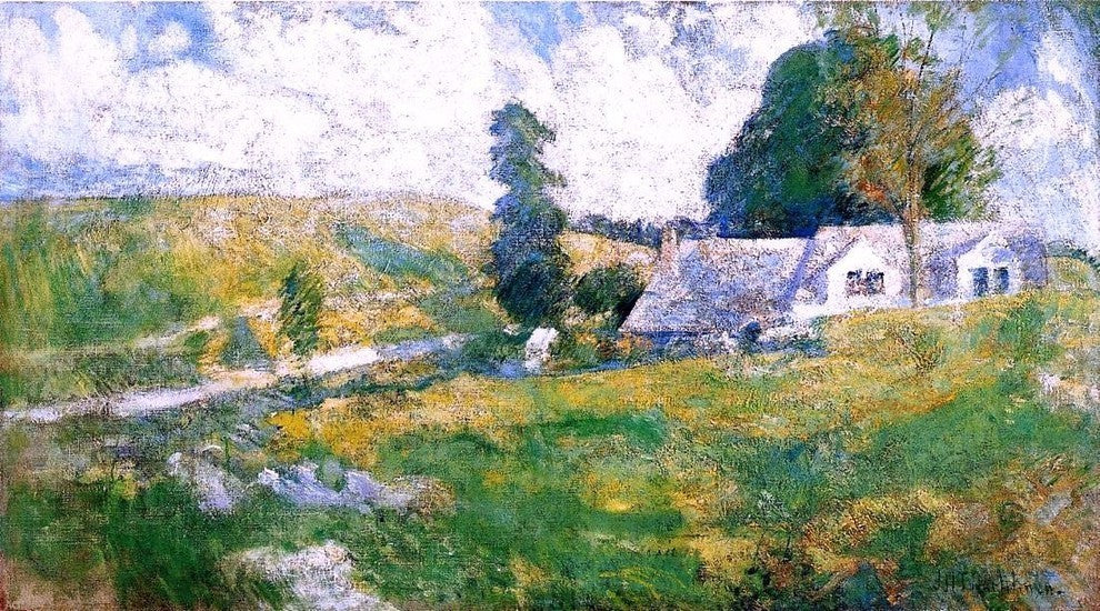 John Twachtman Summer Premium Canvas Print