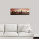 "Sunset Skyline Chicago IL" Canvas Art, 36"x12"x1.25"