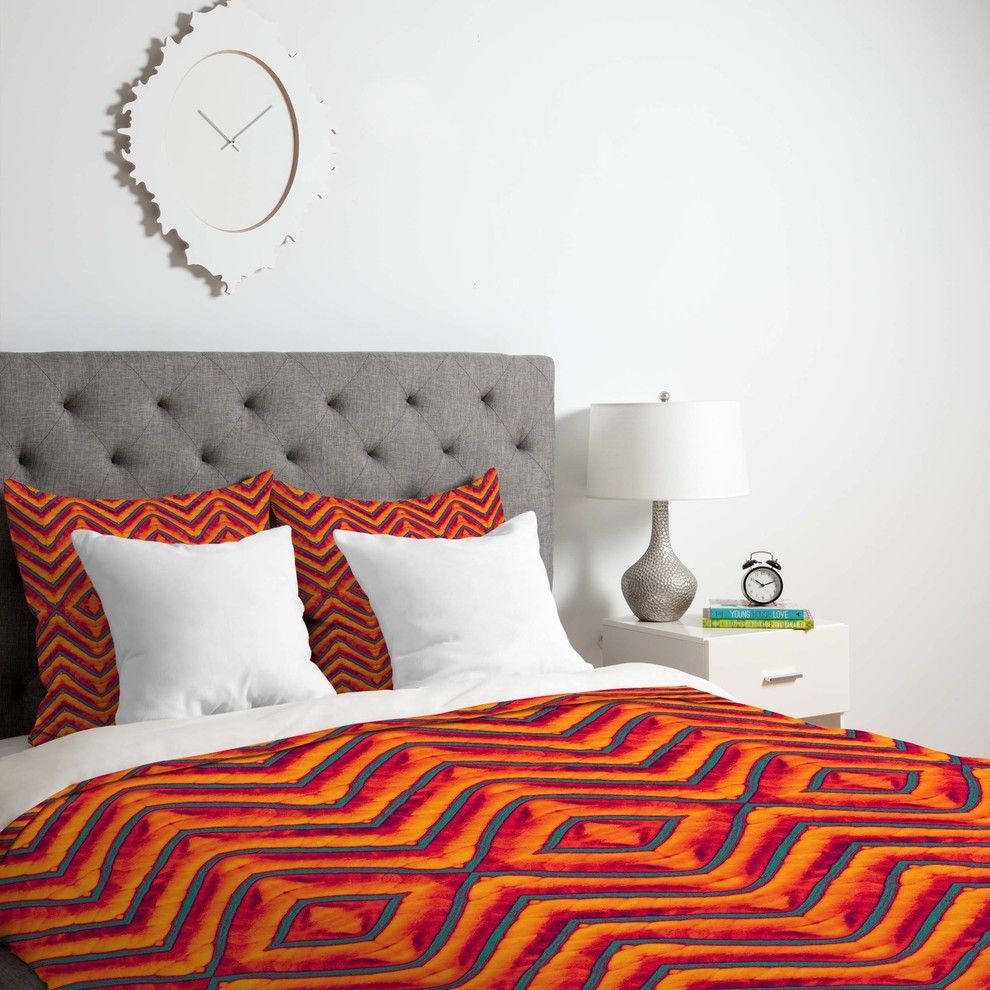 Deny Designs Wagner Campelo Sanchezia 1 Duvet Cover - Lightweight
