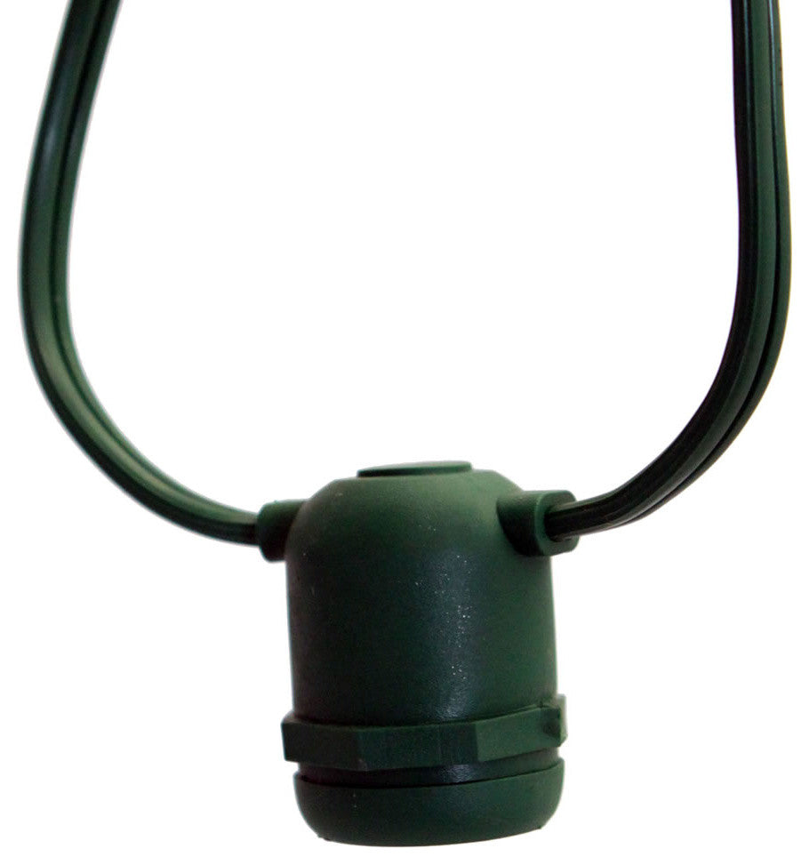 Vickerman 165 Medium Base E26 Socket Set , Green