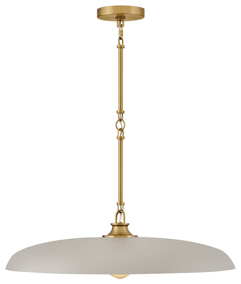Hinkley Sadie Medium Dome Chandelier, Lacquered Brass