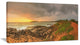"Rocky Romantic Sri Lanka Beach" Oversized Beach Wall Art, 1 Panel, 60"x28"