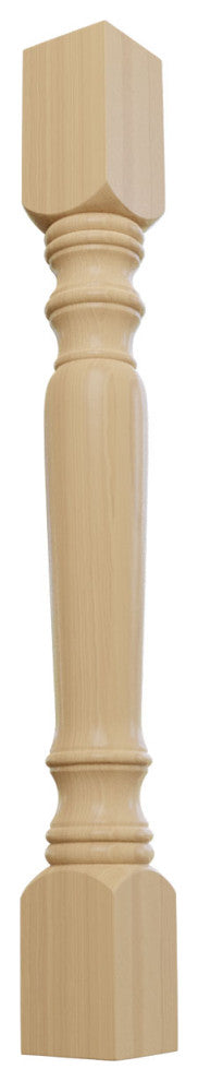 Legacy Tapered Cabinet Column (Top Block: 6 1/8", Bottom Block: 7 1/8"), Cherry