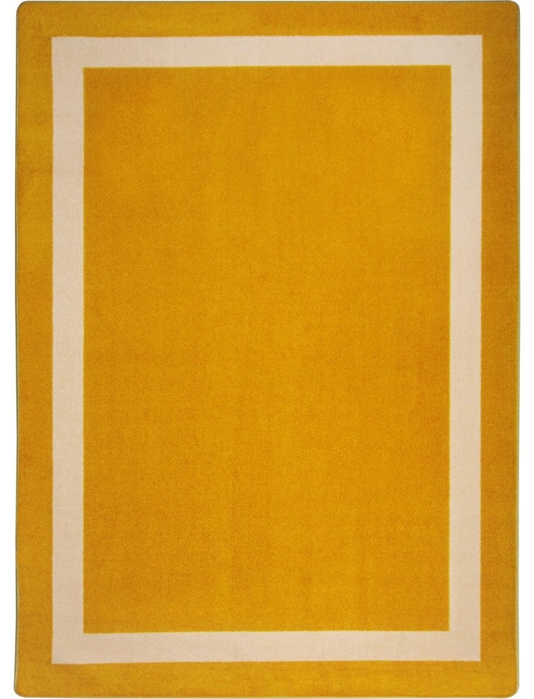 Kid Essentials Rug, Portrait, 5'4"x7'8", Goldenrod