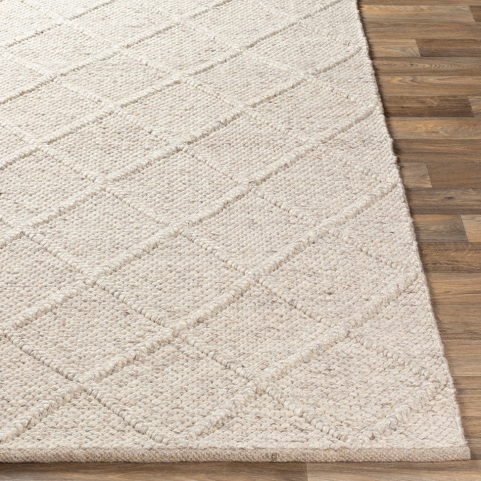 Surya Napels NPL-2300 Texture Area Rug, Camel, 8' x 10' Rectangle
