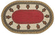 Earth Rugs OP-111 Gingerbread Men Oval Patch 20" x 30"