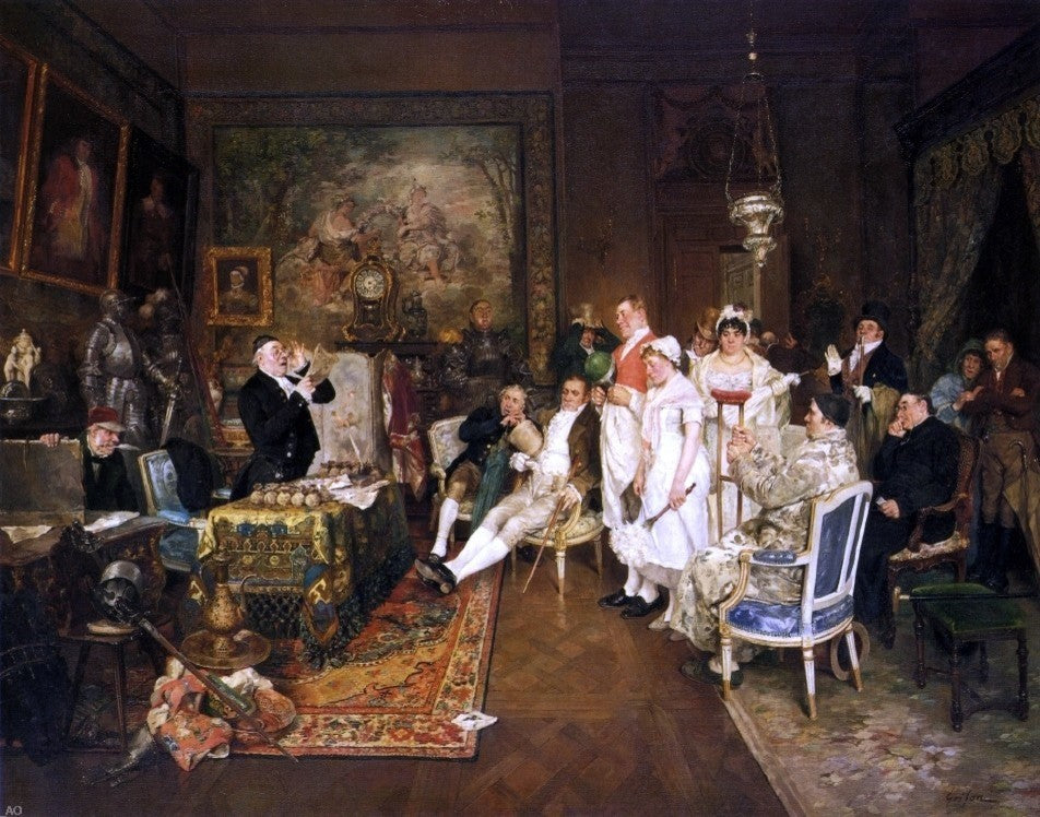 Francois Adolphe Grison Disinherited - 20" x 25" Premium Canvas Print