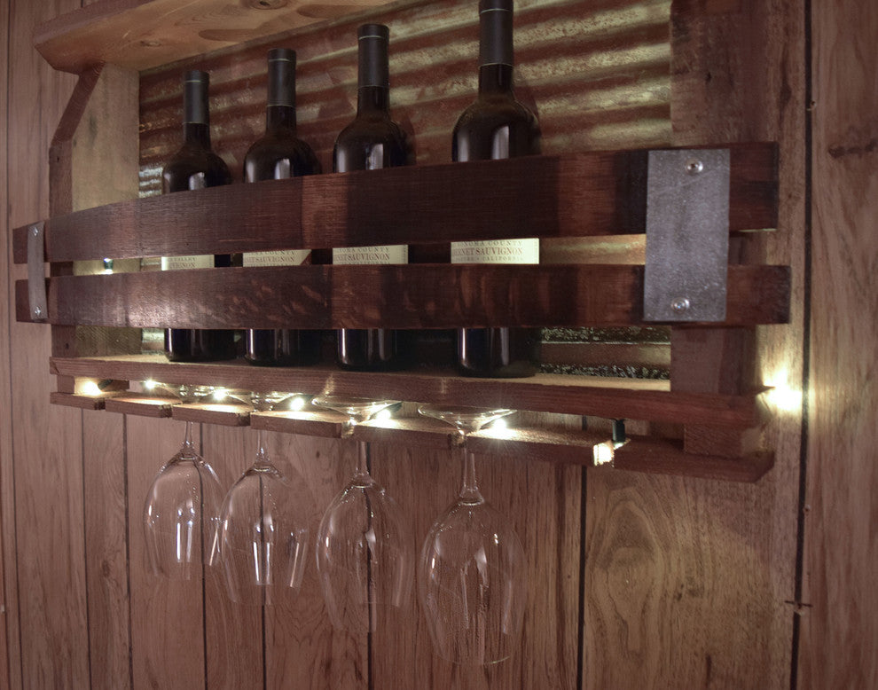 Lighted Wine Rack
