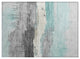Machine Washable Indoor/Outdoor Chantille ACN1880 Teal 1'8" x 2'6" Rug