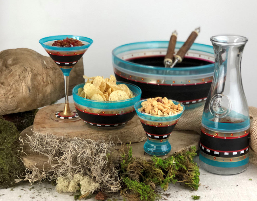 Mosaic Chalk Carafe