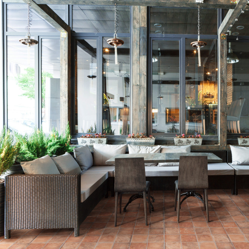 Americana Porcelain Floor and Wall Tile, Brown