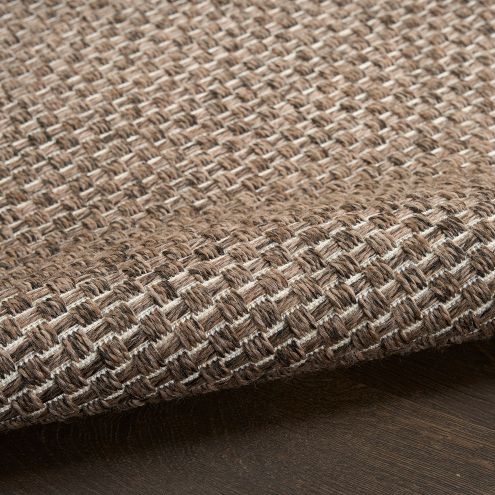 Nourison Tulum 8' x 10' Brown Outdoor Rug