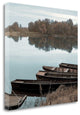 "French Boats - 3" By Alan Blaustein, Giclee Print on Gallery Wrap Canvas