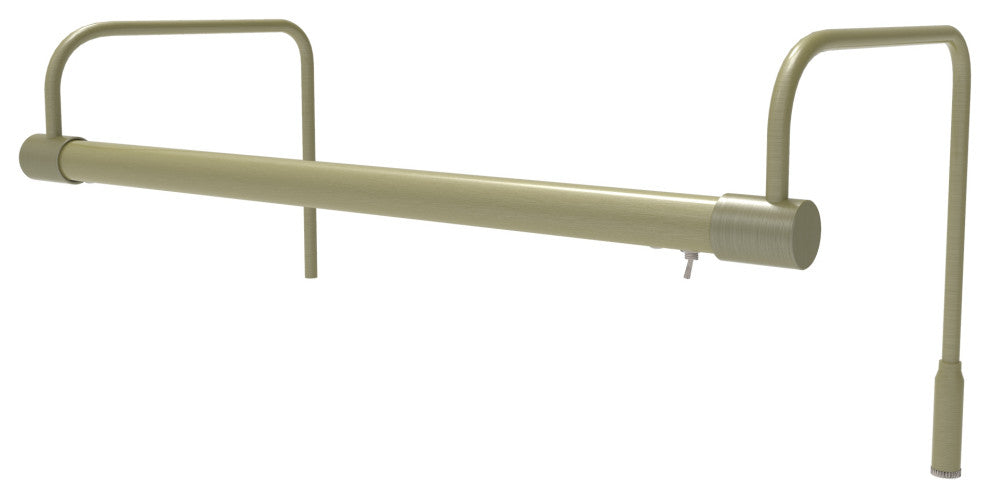 Cocoweb Slim Line LED Picture Lights, Dimmable, Plug-In, Antique Brass, 16"