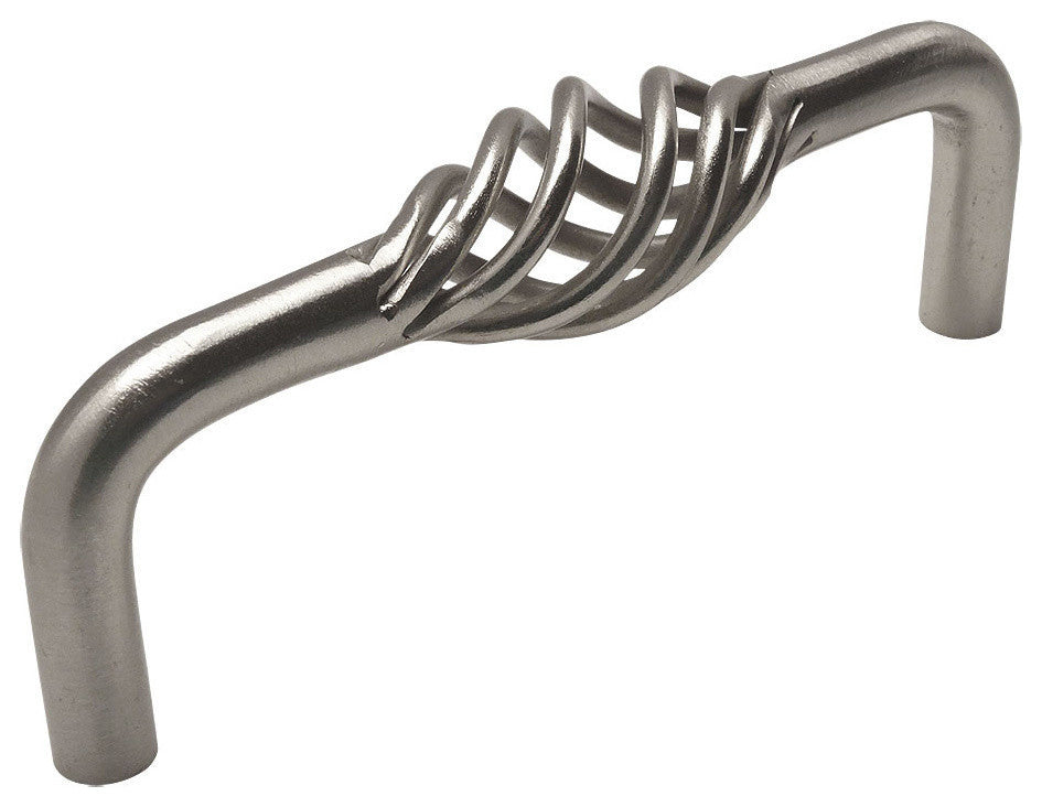 Cosmas 9992-96SN Satin Nickel Birdcage Cabinet Pull, Set of 5