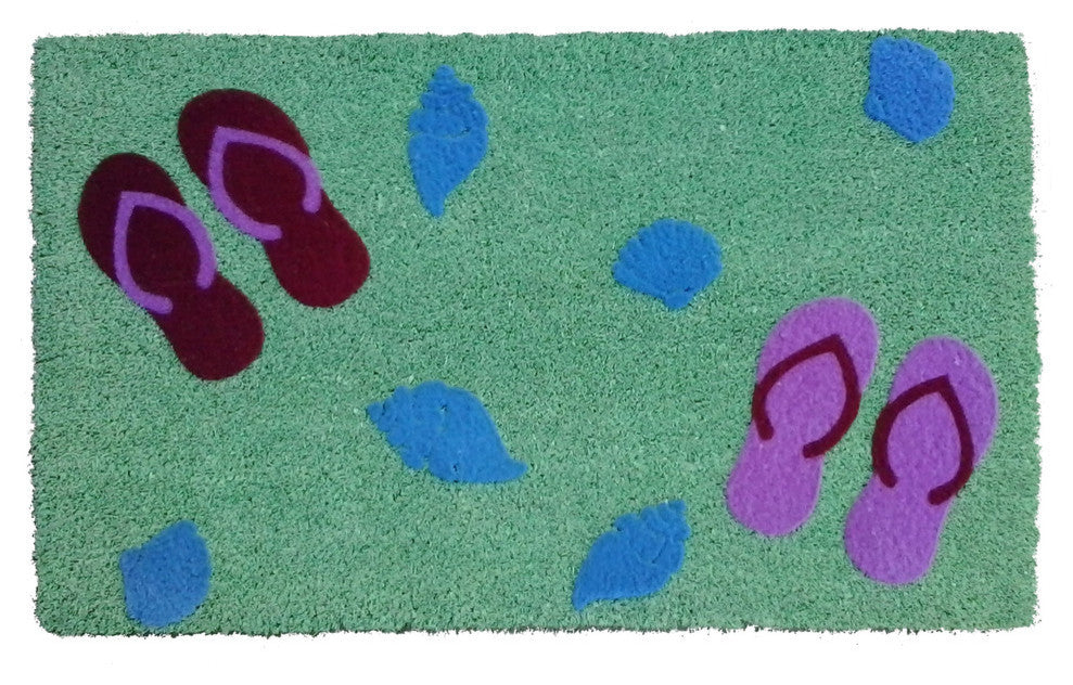 Sandy Flip Flop Mat