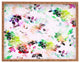 Deny Designs Cayenablanca Romantic Flowers Rectangular Tray