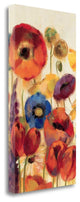 "Joyful Garden Panel II" By Silvia Vassileva, Giclee on Gallery Wrap Canvas