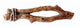 Twigs Cabinet Pull, Antique Copper