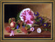 James Peale Still Life with Watermelon Framed Premium Canvas Print, 18"x24"