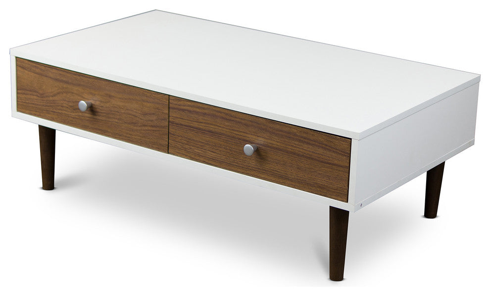 Gemini Wood Contemporary Coffee Table