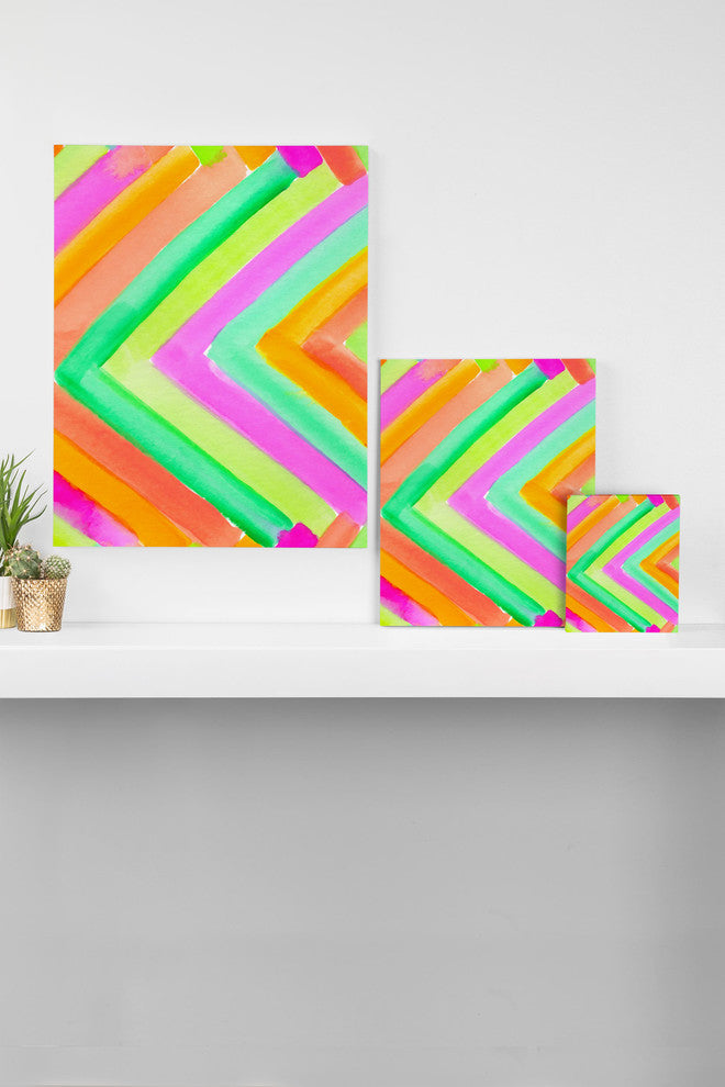 Deny Designs Rebecca Allen Summer Stays Art Canvas